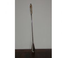 Dlhy obuvák s motívom - bielo-hnedý (61x5x3cm)