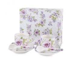 Sada šálok s podšálkou v darčekovej krabici