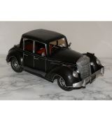 Kovová replika auto (12.5x31x16cm) - čierne