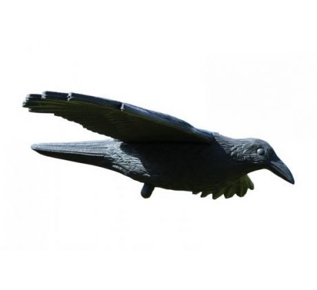 Záhradný plašič Havran, na vtáky (80 X 44 X 12cm)