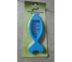 Bazénový teplomer RYBKA - svetlo modrý