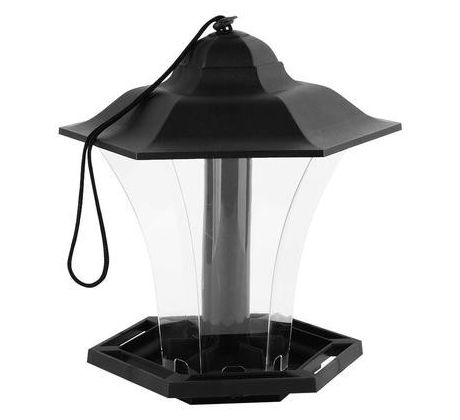 Krmitko, pre vtáky, 29x30cm, 1100ml, plast - zelené