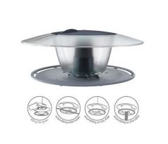 Krmitko, Stone gray, 29,4x25,8x12,2cm, pre vtáky