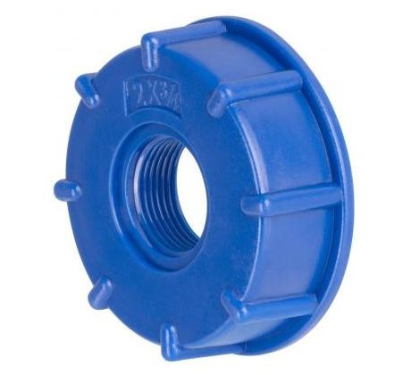 Redukcia na IBC nádrž, plastová, 60mm - 3/4"