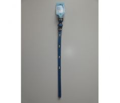 Obojok pre psov modrý 380x15mm