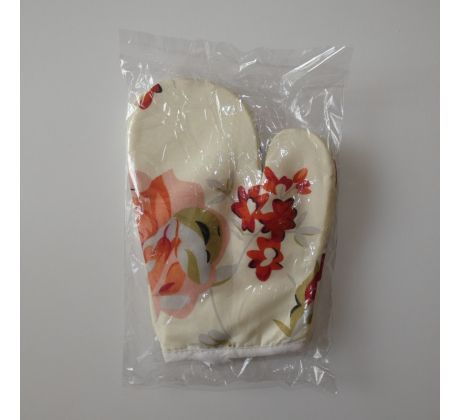 Chňapka kuchynská - ružové kvety