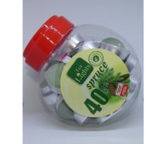 ADMIT vonné čajové sviečky Borovica - 40ks