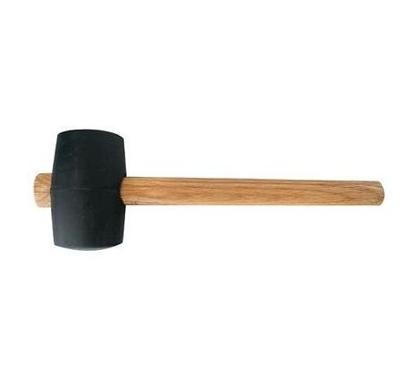 Kladivo gumené s drevenou rúčkou - 450g