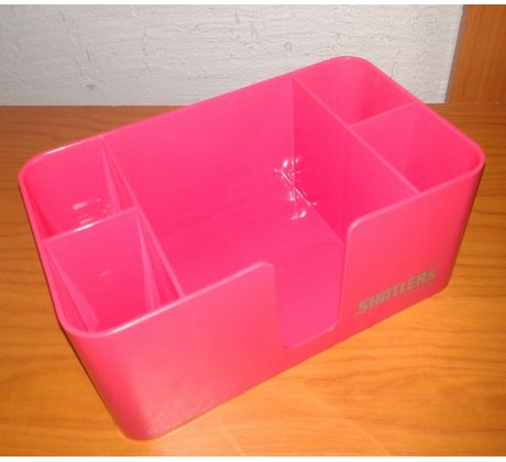Organizér, červený, stolový - SHATLER's Cocktails