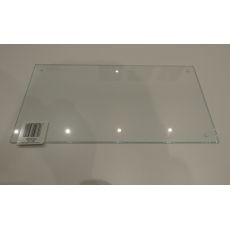 Náhrobná sklenená podložka pod kahance 41x19,5cm