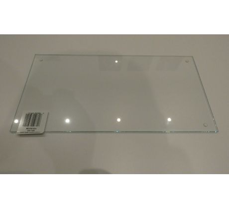 Náhrobná sklenená podložka pod kahance 41x19,5cm