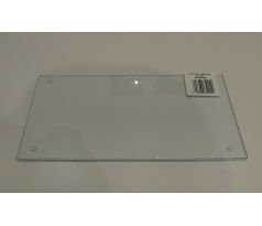 Náhrobná sklenená podložka pod kahance 30x15cm