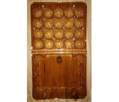 Obal na prepeličie vajíčka 20ks, hnedý, nosivá aj mäsová