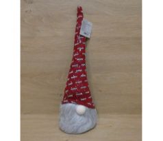 Figúrka škriatok červený