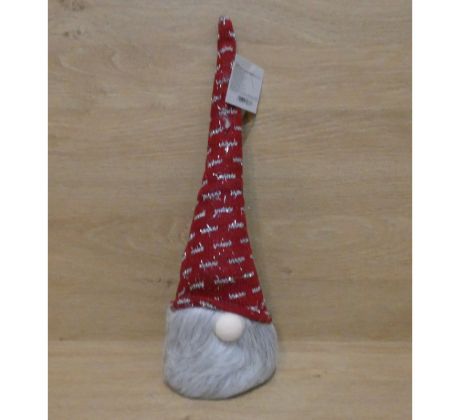 Figúrka škriatok červený