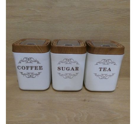 Dózy na potraviny, vákuové - 3ks v balení