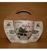 Sviatočný hrnček 390ml - Happy Holiday