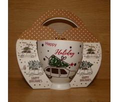Sviatočný hrnček 390ml - Happy Holiday