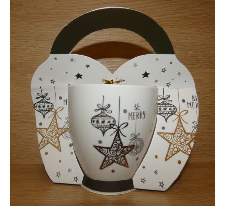 Sviatočný hrnček 420ml - Be Merry