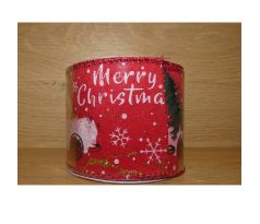 Dekoratívna stuha s vianočným motívom