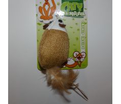 Hračka pre mačky - Natural 5cm