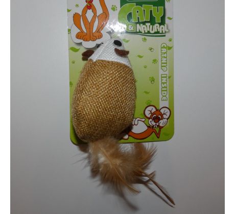 Hračka pre mačky - Natural 5cm