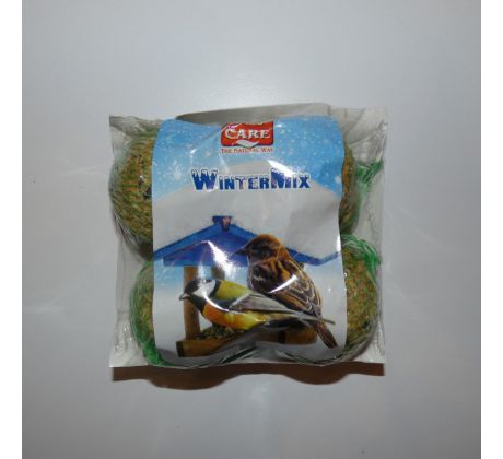 Lojová guľa pre voľne žijúce vtáctvo - ZOO CARE 4x90g