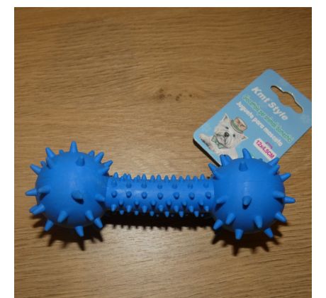 Hračka pre psa, plastová - modrá