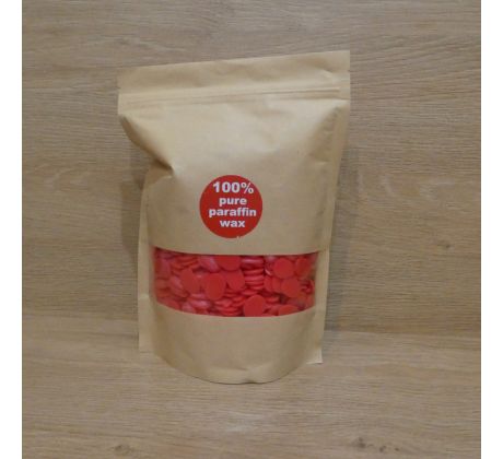 Parafín na sviečky v pastilkách, pomarančový - 400g