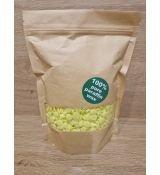 Parafín na sviečky v pastilkách, žlto-zelený - 400g