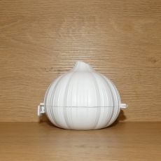 Nádoba, plastová, na skladovanie - cesnak