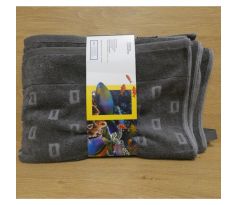 Osuška National Geographic, sivá - 140x70cm