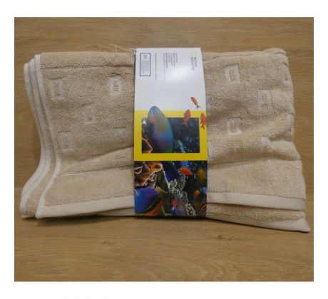 Osuška National Geographic, béžová - 140x70cm