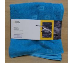 Ručník National Geographic, modrý - 100x50cm