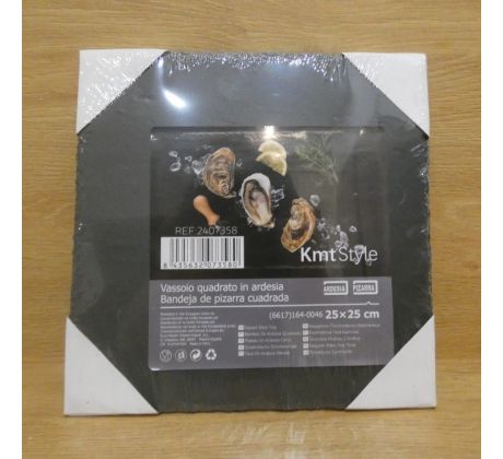 Doska na krájanie, bridlicová - 25x25cm