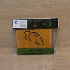 Podložka pod horúce nádoby s motívom mrkva - 13x13cm