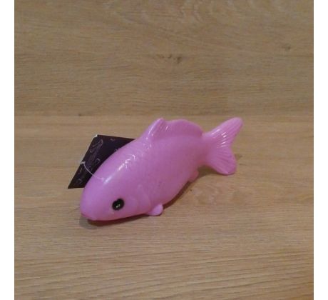 Hračka pre psa ryba - 16,5cm ružová