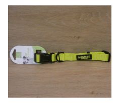 Obojok pre psa, žlto-zelený - 19cm