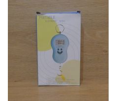 Elektronická prenosná váha na váženie rýb, svetlo-modrá - max. 50kg