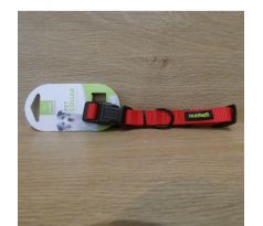Obojok pre psy, červený - 15,5cm