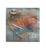 Servítky Home sweet home vhodné na decoupage cena za 1 ks