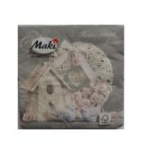 Servítky Home sweet home 1 vhodné na decoupage  cena za 1 ks