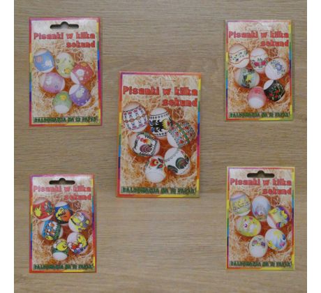 Dekoratívne nálepky na Veľkonočné vajíčka - 12 ks