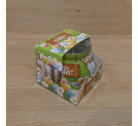 Admit Vonná sviečka Happy Easter Green 80g