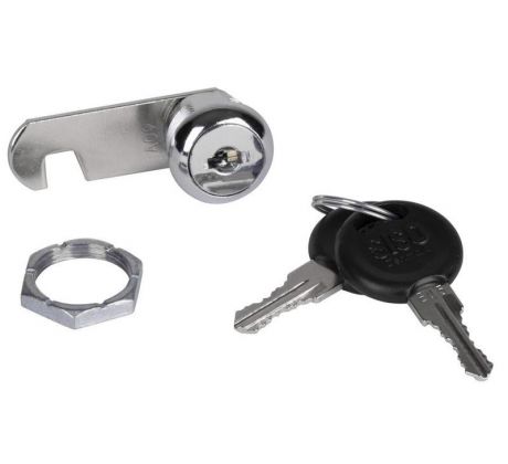 Zámok SISO 14.04.430-0, CAM07, Cr, nábytkový - 19x11 mm