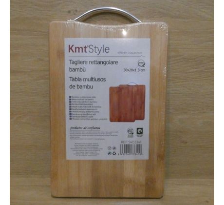 Bambusová doska na krájanie - 30x20cm