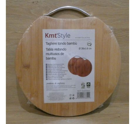 Bambusová doska na krájanie - 30x1,8cm