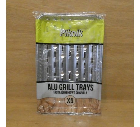 Hliníkové tácky na gril - 5ks