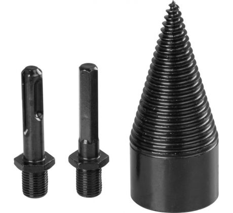 Tŕň štiepací, 42 mm, adaptéry HEX 1/2" a SDS+, na drevo
