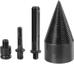 Tŕň štiepací, 60 mm, 3x adaptér, na drevo